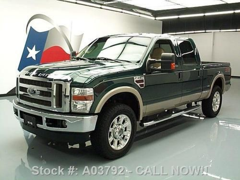 2010 FORD F350 LARIAT CREW FX4 4X4 DIESEL HTD SEATS 74K TEXAS DIRECT ...