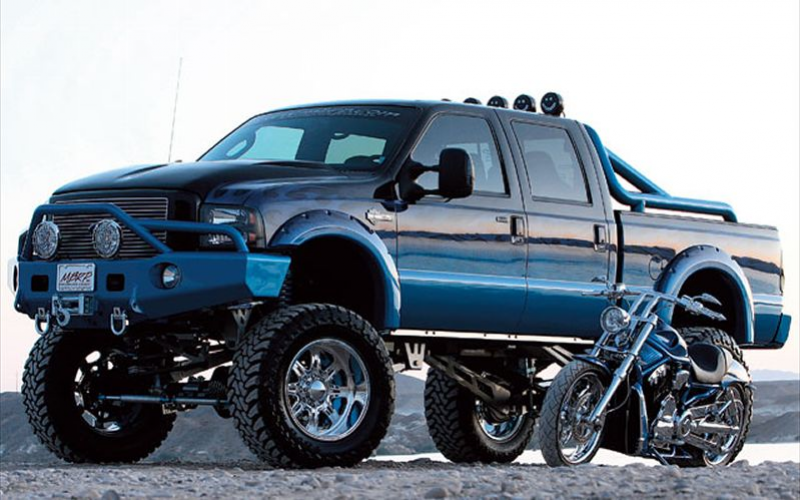 2006 Ford F250 Harley Davidson Truck And Motorcycle