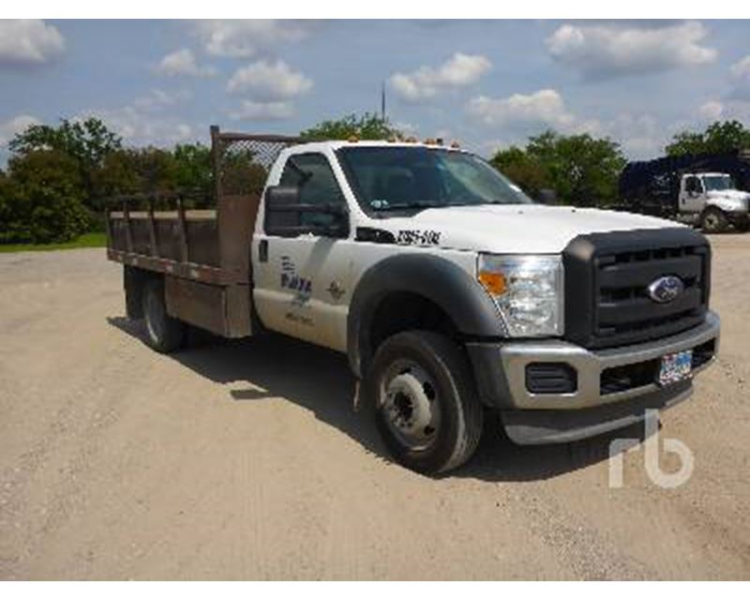 2011 Ford F-550 Flatbed Truck