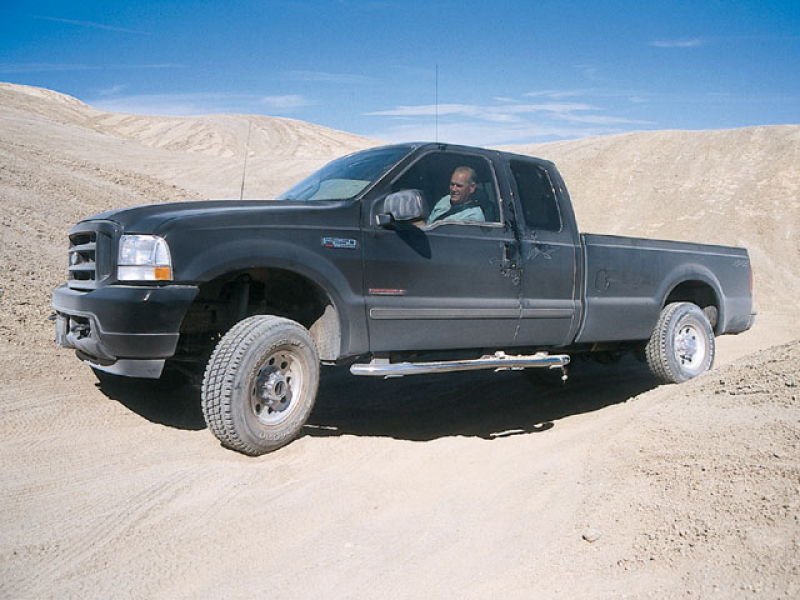 2003 Ford F250 Power Stroke Side View