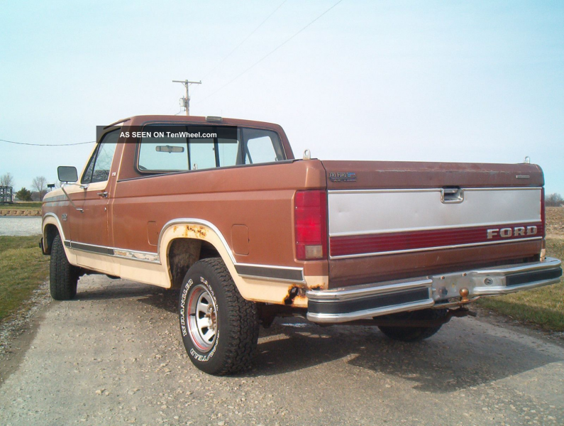 1986 Ford F 150 4x4