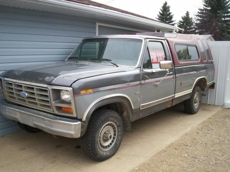 make ford model f 150 year 1986 colour gray kms
