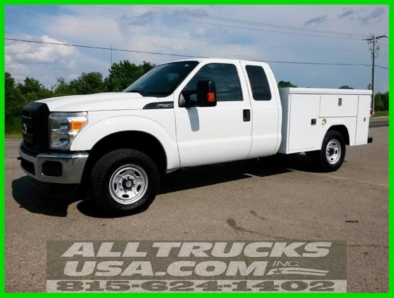 2011 FORD F250,6.2L V8,Gas,4x4,A/T, Ext Cab Service Truck