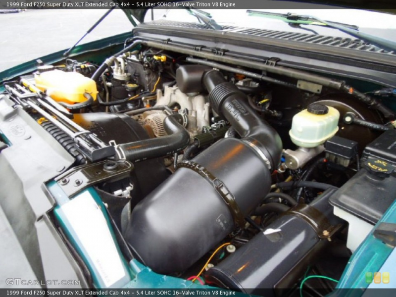 ... 16-Valve Triton V8 Engine for the 1999 Ford F250 Super Duty #63513055
