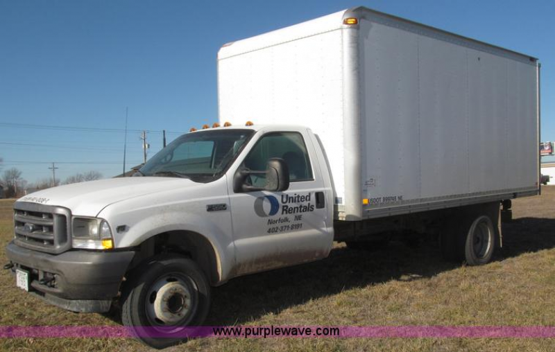 B5284.JPG - 2002 Ford F550 XL Super Duty box truck , 129,462 miles on ...
