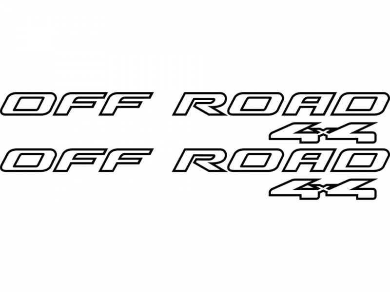 1997-1999 4x4 Off Road Decals for Ford F150 F250