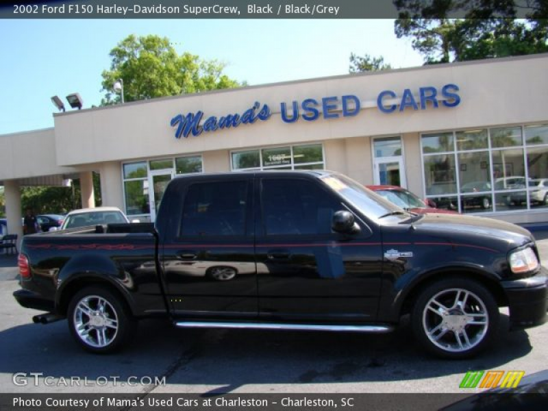 2002 Ford F150 Harley-Davidson SuperCrew in Black. Click to see large ...