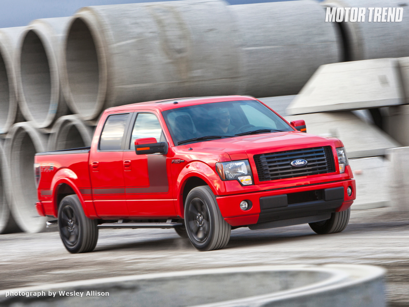 2012 Ford F 150 Front View In Motion