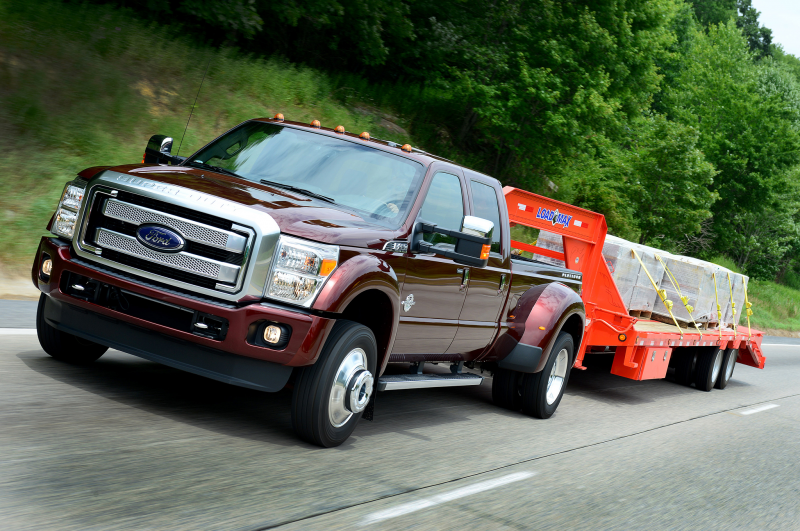 2015 Ford F 450 Super Duty Platinum Front End In Motion