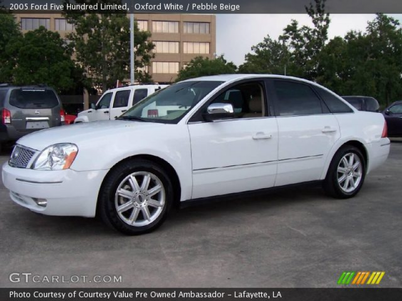 2005 Ford Five Hundred Limited in Oxford White. Click to see large ...