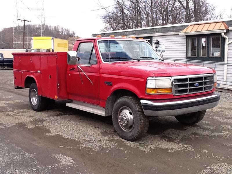 1995 FORD F350 XL SERVICE UTILITY TRUCK