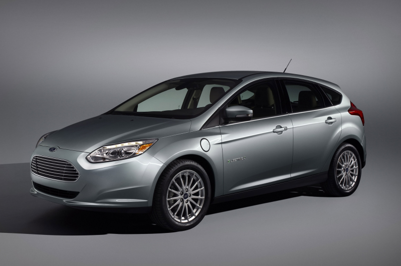 2014 ford focus electric front three quarters