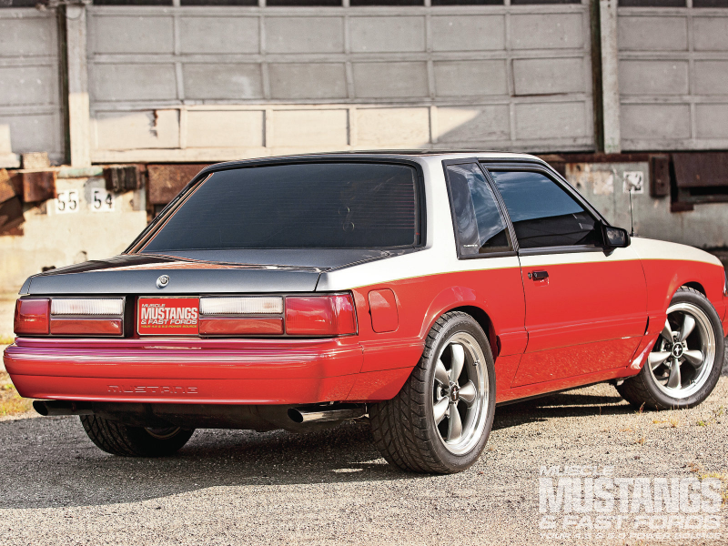 1993 Ford Mustang Gt Rear View