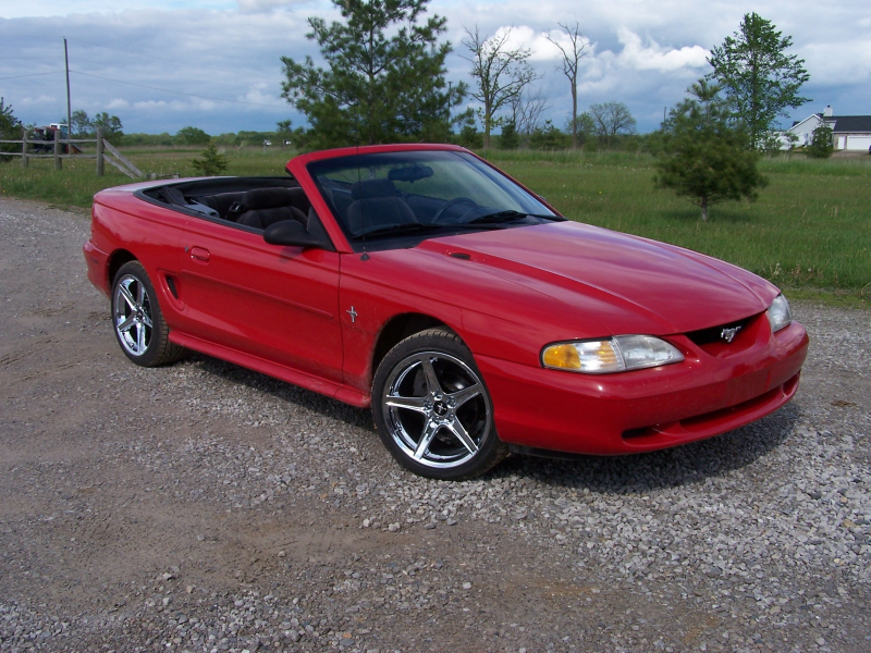 1994 Ford Mustang STD Convertible, 1994 Ford Mustang 2 Dr STD ...