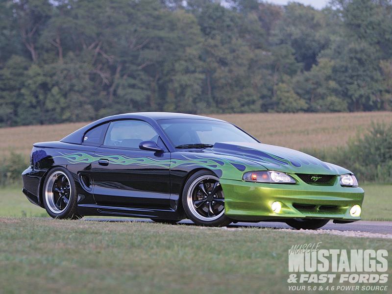 1998 Ford Mustang Gt Side View