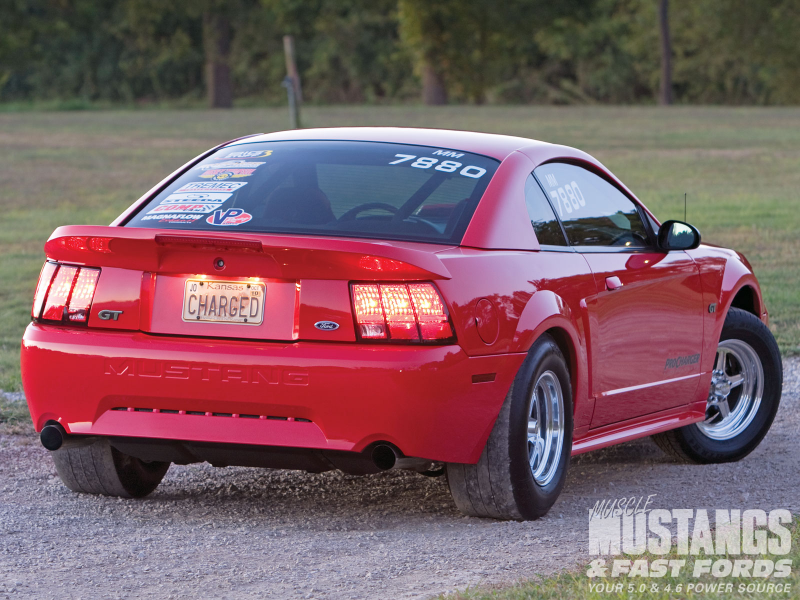 2002 Ford Mustang GT Rear End