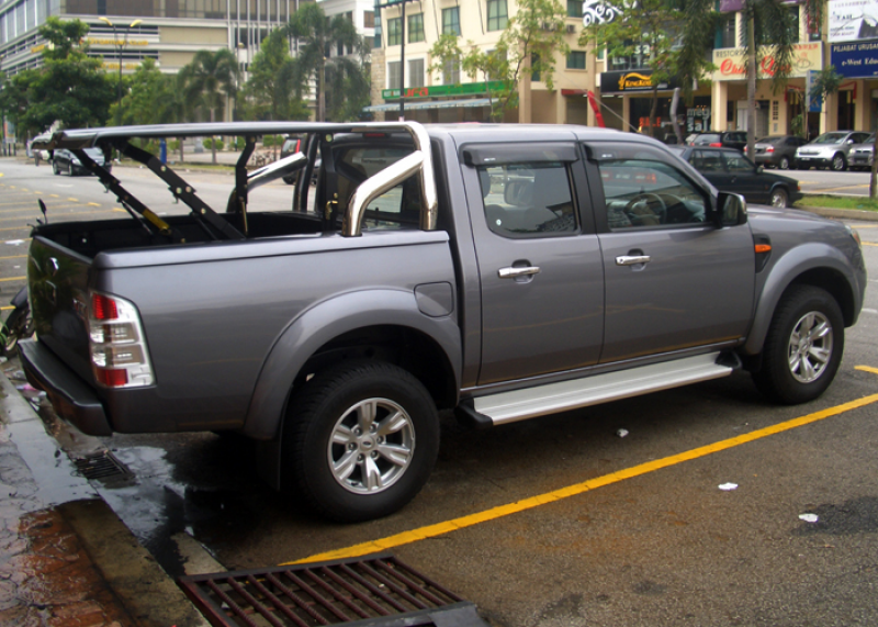 FORD Ranger 2008 with TOP UP Standard Cover + Styling Bar