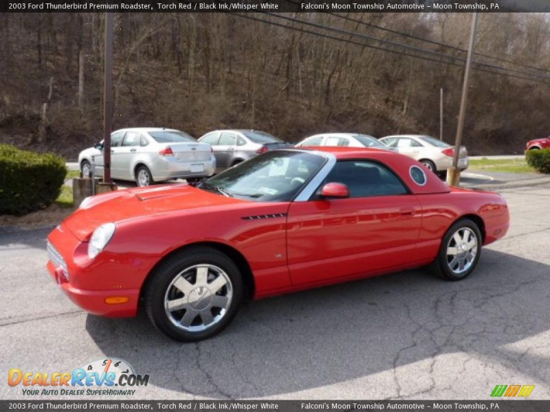 Torch Red 2003 Ford Thunderbird Premium Roadster Photo #5