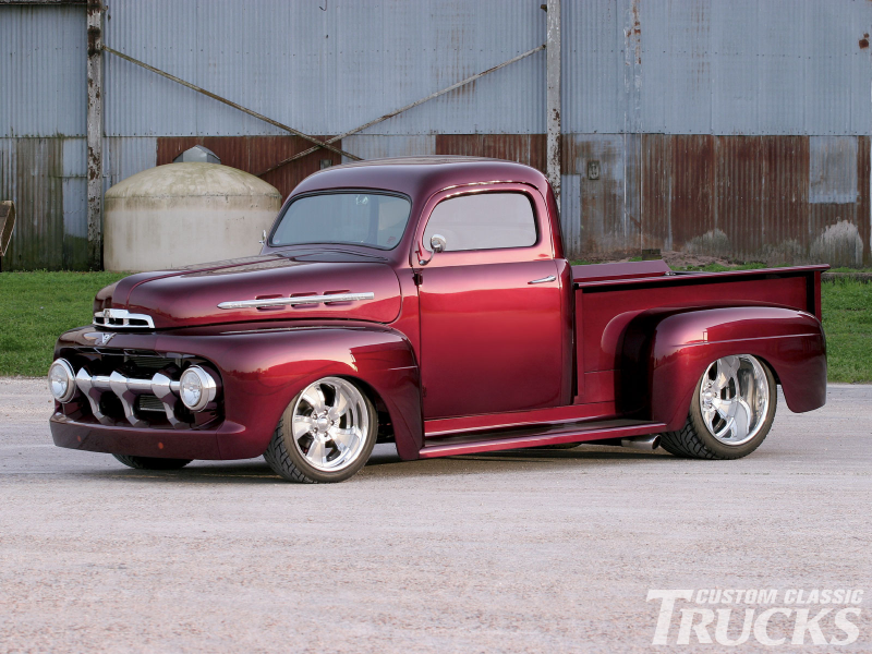 1951 Ford F1 Pickup Truck Front Bumper