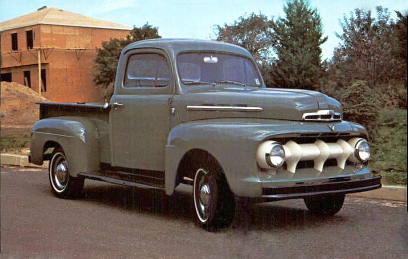 1951 ford v8 pickup