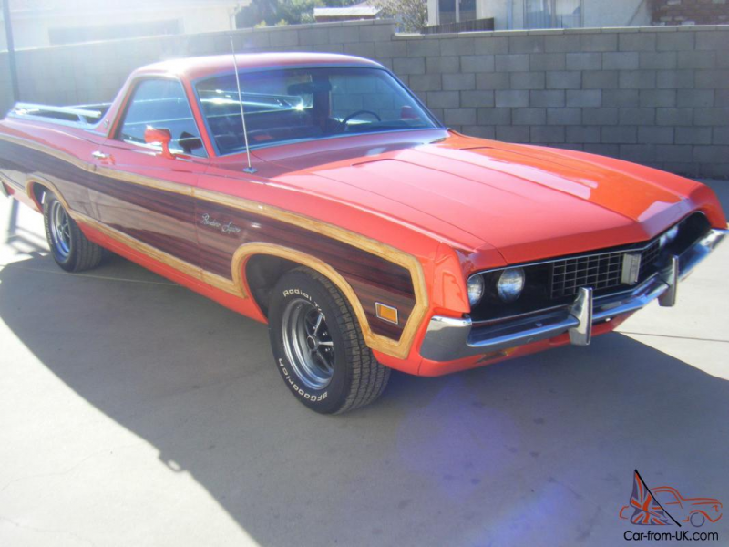 1971 Ford Ranchero Squire 351 Cleveland Rare California Car! for sale