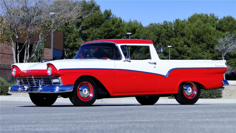 1957 Ford Ranchero Pickup Lot 423 Barrett Jackson 2014