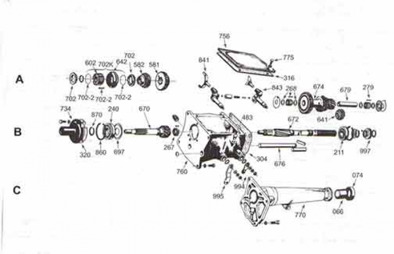 Ford Transmission Parts Manual ~ HED Ford 3 Speed Rebuilt Manual ...