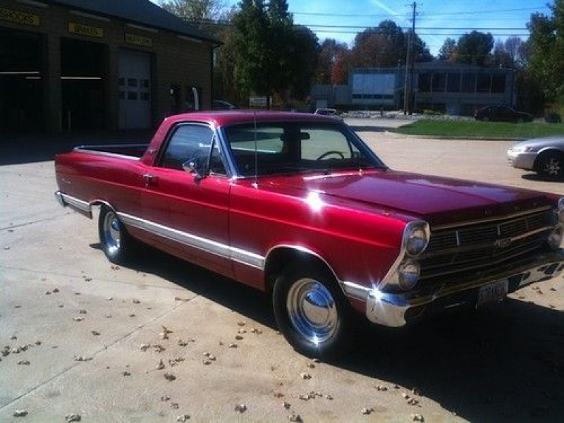 1967 FORD RANCHERO 302 V8 RESTORED CANDY APPLE RED AUTOMATIC NICE CAR ...