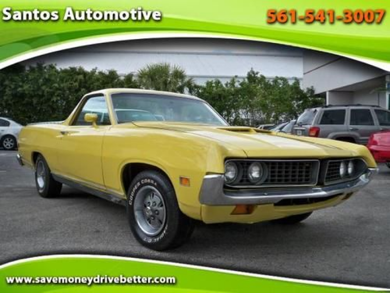 1971 Ford Ranchero GT 351 cleaveland, Real GT, matching number's car ...