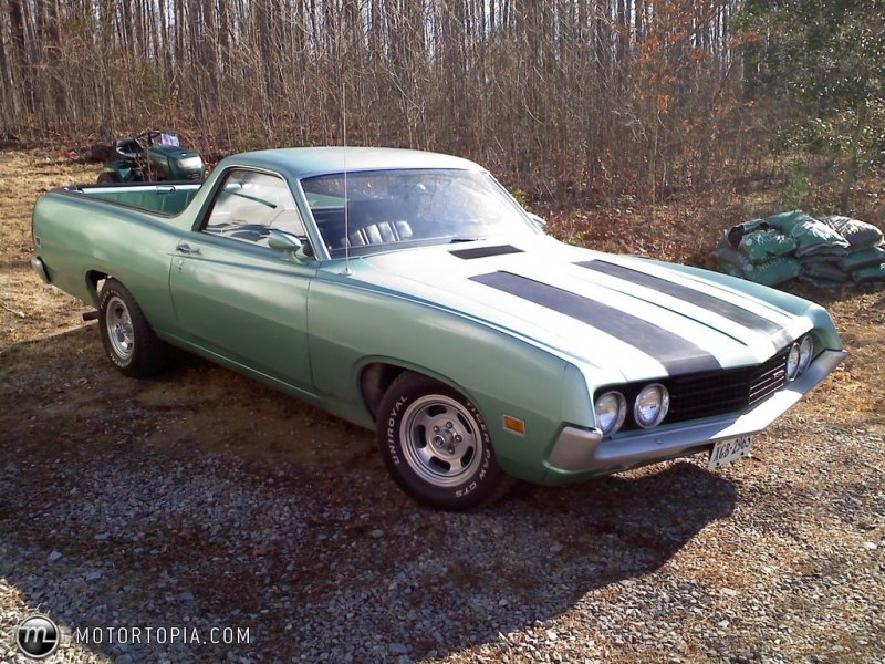 Photo of a 1970 Ford Ranchero Base model (The Slime)