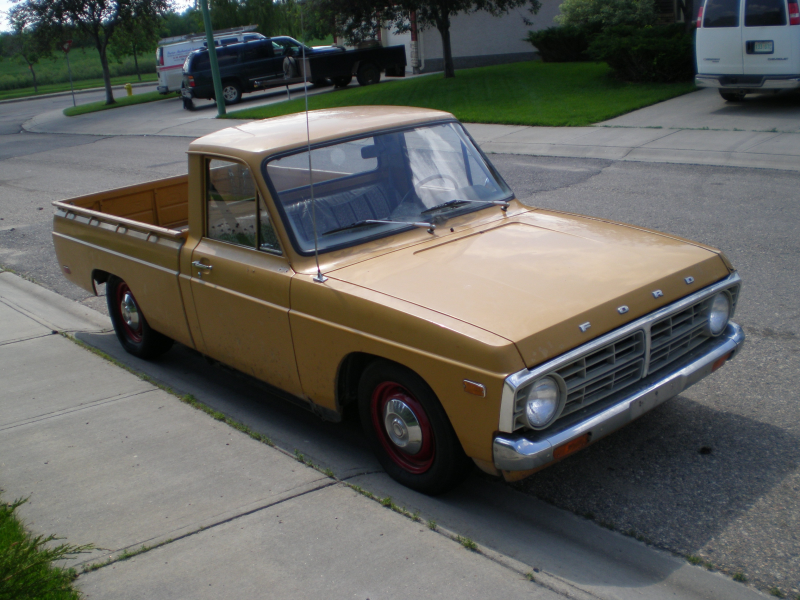 2slo2drag 1974 Ford Courier 14581382