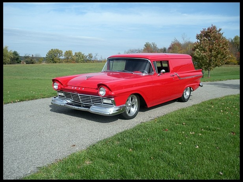 1957 Ford Sedan Delivery Courier 390 CI, 4-Speed presented as lot F130 ...