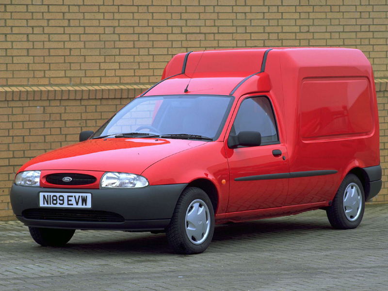 Ford Courier Van UK-spec '1996–99