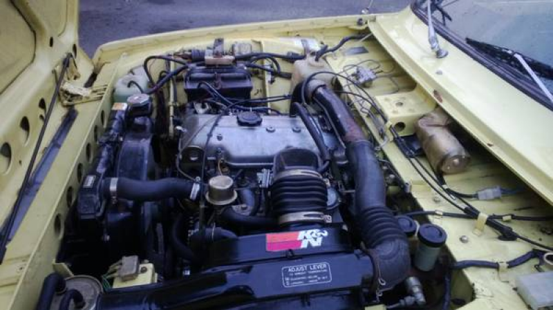 1973 Ford Courier engine