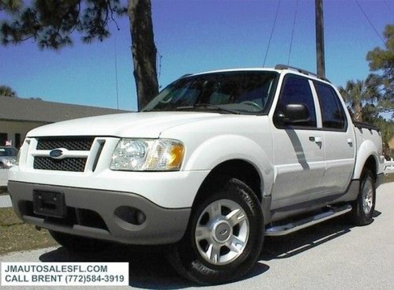 2003 Ford Explorer Sport Trac XLT, Leather, SUV, Pickup, V6, Bed Cover ...