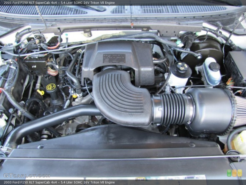 Liter SOHC 16V Triton V8 Engine on the 2003 Ford F150 FX4 SuperCab ...
