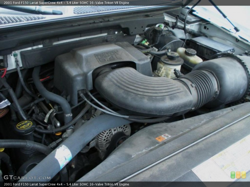 Liter SOHC 16-Valve Triton V8 Engine on the 2001 Ford F150 Lariat ...