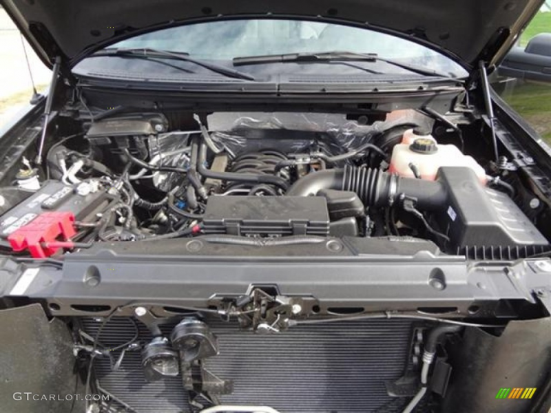 2012 Ford F150 STX SuperCab 5.0 Liter Flex-Fuel DOHC 32-Valve Ti-VCT ...