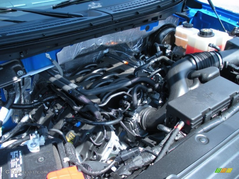 2011 Ford F150 STX SuperCab 5.0 Liter Flex-Fuel DOHC 32-Valve Ti-VCT ...