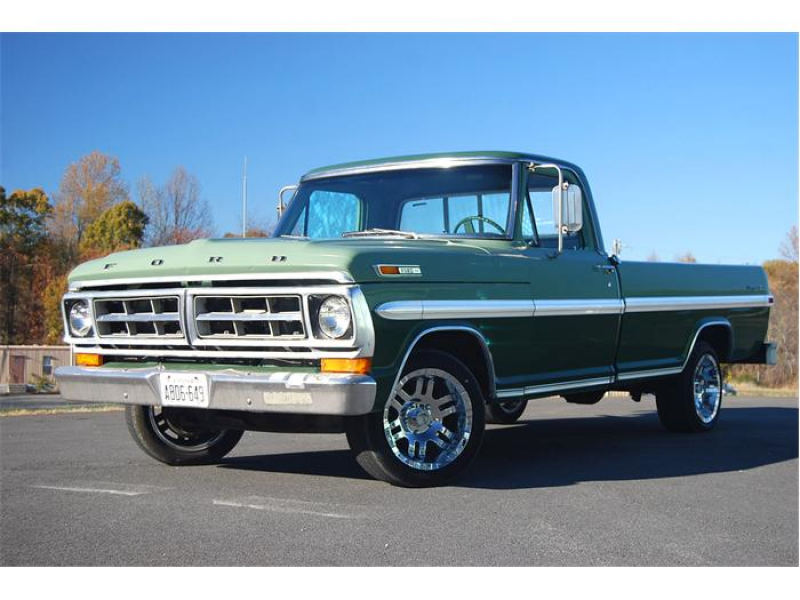 1971 ford f100 ranger xlt rare truck on hard to find body style 360 v8 ...