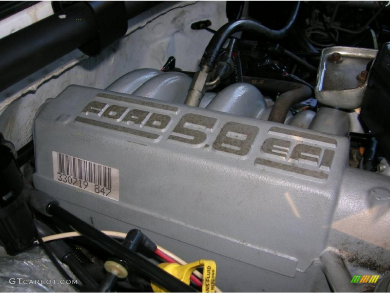 1996 Ford F150 XLT Extended Cab 5.8 Liter OHV 16-Valve V8 Engine Photo ...