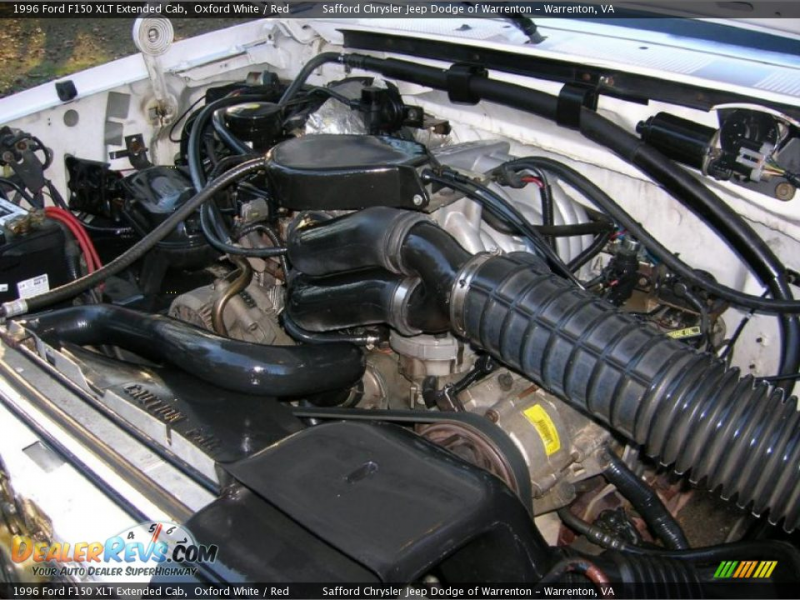 1996 Ford F150 XLT Extended Cab 5.8 Liter OHV 16-Valve V8 Engine Photo ...