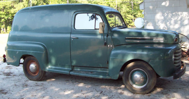 1950 Ford F1 Panel Truck