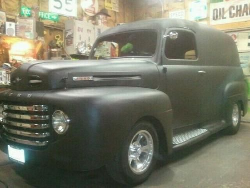 1949 FORD PANEL TRUCK F1 RAT ROD HOT ROD PROJECT OTHER 1950 1951 1952 ...