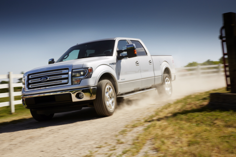 2013 Ford F-150 Lariat: This series now features standard SYNC(R) with ...
