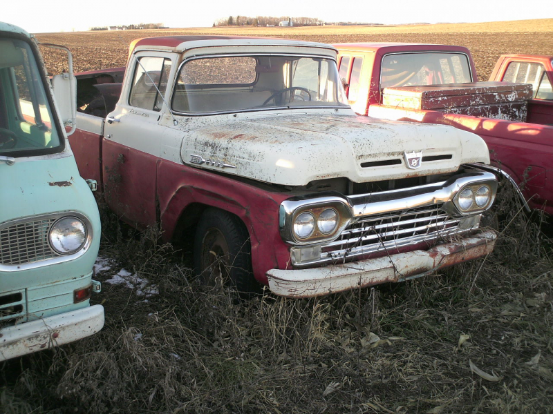 1960 F 250 pickup – $950