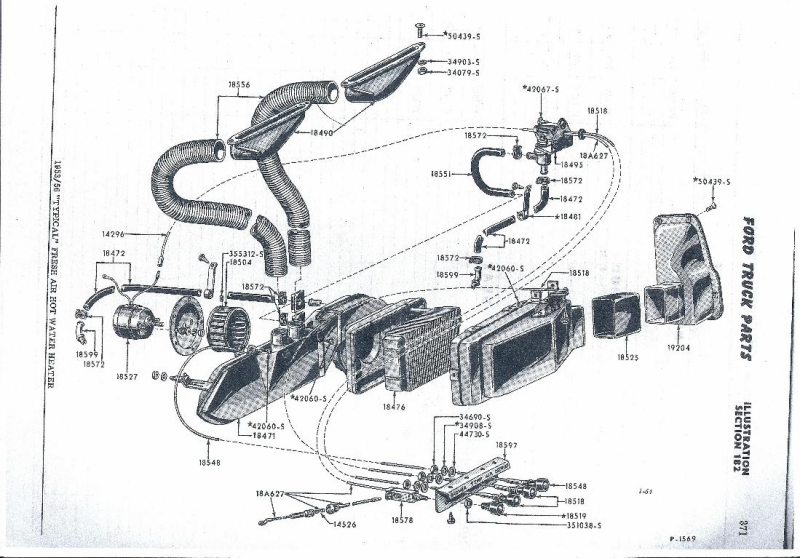 1960 Ford F100 Heater Parts ~ Magic Air Heater Ford F100 F250 1957 ...