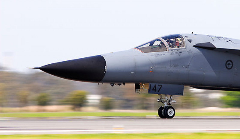 Peter Ford › Portfolio › RAAF F-111 at take off