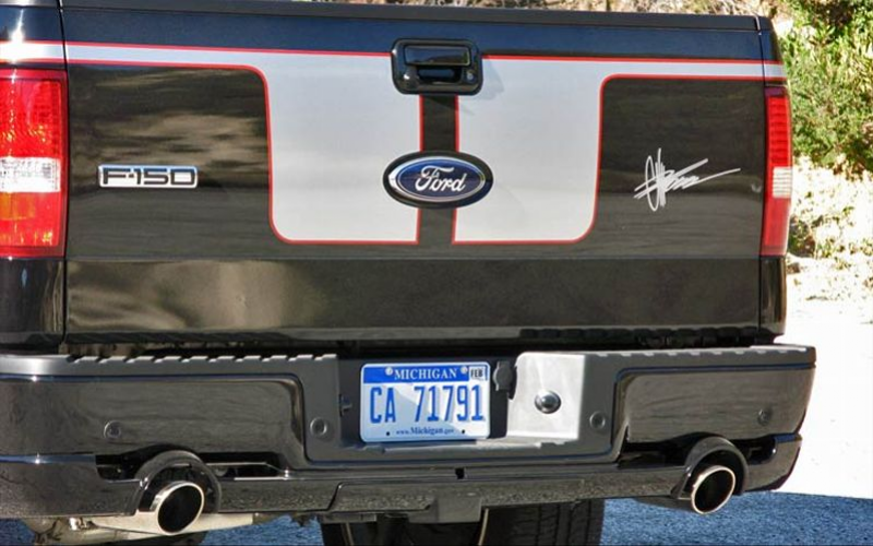 2008 Ford F150 Foose Edition Tailgate View