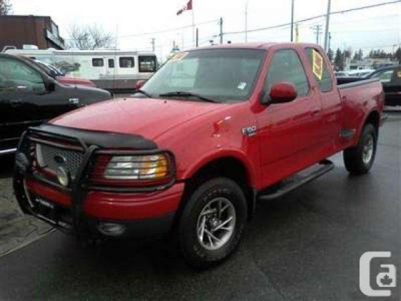 1999 Ford F-150 Super Cab XLT Flare Side Automatic Red XLT (SURREY, BC ...